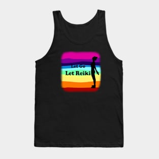 Let Go, Let Reiki Tank Top